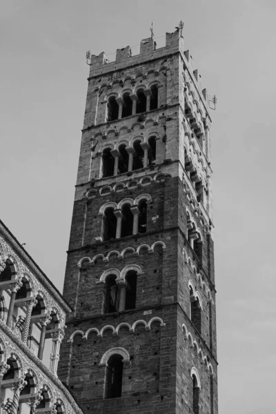 Catedral San Martino Principal Local Culto Católico Cidade Lucca Segundo — Fotografia de Stock