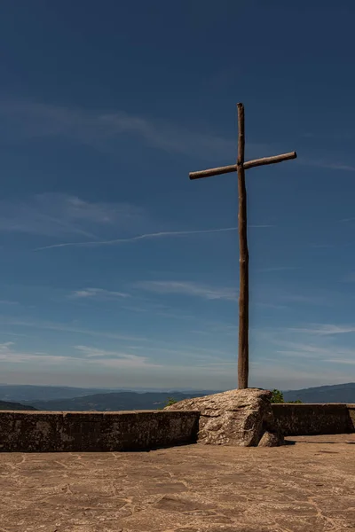 Den Franciscan Helgedomen Verna Provinsen Arezzo Berömd För Att Vara — Stockfoto