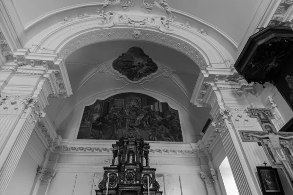 Kerk Van San Bartolomeo Apostolo 1654 Herbouwd Twintigste Eeuw Vernietiging — Stockfoto