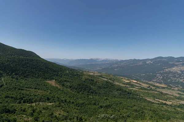 Molise Egy Olasz Hegyvidéki Régió Egy Partszakaszon Kilátással Adriai Tengerre — Stock Fotó