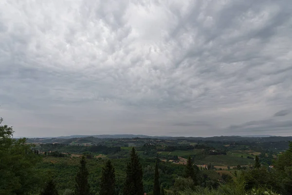 San Miniato Município Toscana Centro Histórico Cidade Está Localizado Uma — Fotografia de Stock