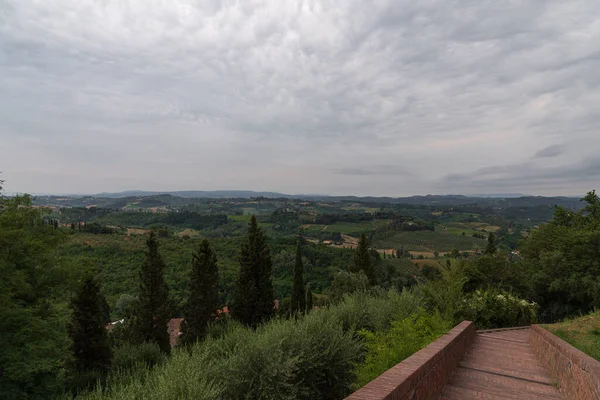 San Miniato Italian Municipality Tuscany Historic Center City Located Strategic — Stock Photo, Image