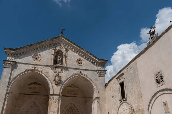 Santuario San Michele Arcangelo Trova Monte Sant Angelo Sul Gargano — Foto Stock