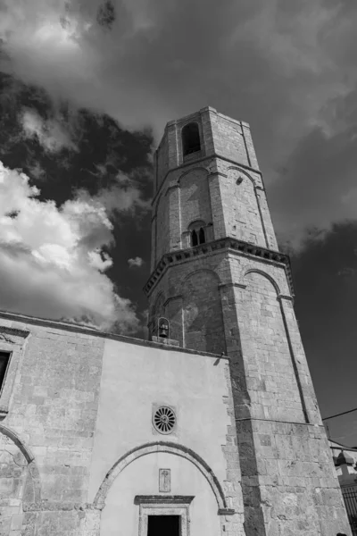 San Michele Arcangelo Helgedom Ligger Monte Sant Angelo Gargano Provinsen — Stockfoto