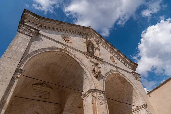 Das Heiligtum Von San Michele Arcangelo Befindet Sich Monte Sant — Stockfoto