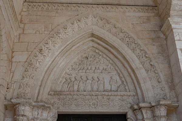 Sanktuarium San Michele Arcangelo Znajduje Się Monte Sant Angelo Gargano — Zdjęcie stockowe