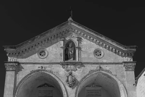 San Michele Arcangelo Szentélye Monte Sant Angelóban Található Gargano Foggia — Stock Fotó