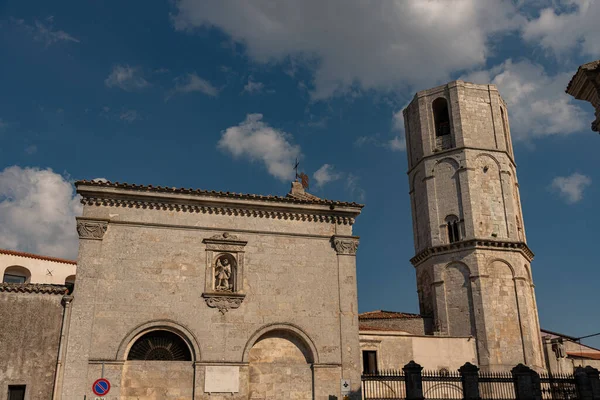 Santuário San Michele Arcangelo Está Localizado Monte Sant Angelo Gargano — Fotografia de Stock