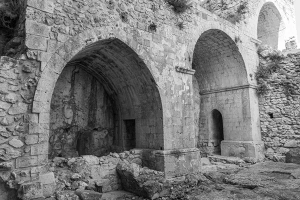 Abadia Santa Maria Pulsano Complexo Monástico Localizado Gargano Setembro Festa — Fotografia de Stock