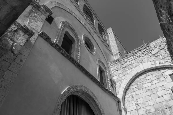 Abadia Santa Maria Pulsano Complexo Monástico Localizado Gargano Setembro Festa — Fotografia de Stock
