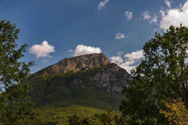 Abruzzo Lazio Molise Ulusal Parkı Nın Dağları Camosciara Doğa Koruma — Stok fotoğraf