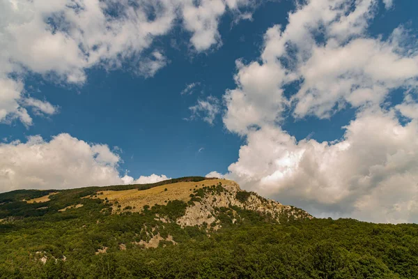 Montanhas Parque Nacional Abruzzo Lazio Molise Reserva Natural Camosciara Maravilhoso — Fotografia de Stock