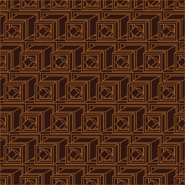 Soyut, pürüzsüz bir arkaplan. Küplerle gürültülü bir yapı. Vektör resmi