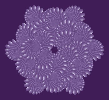 Süslen, doğu mandala. Sanat, yuvarlak, renkli süsler. 