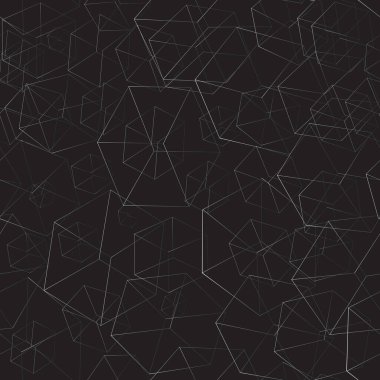 Soyut, pürüzsüz bir arkaplan. Küplerle gürültülü bir yapı. Vektör resmi