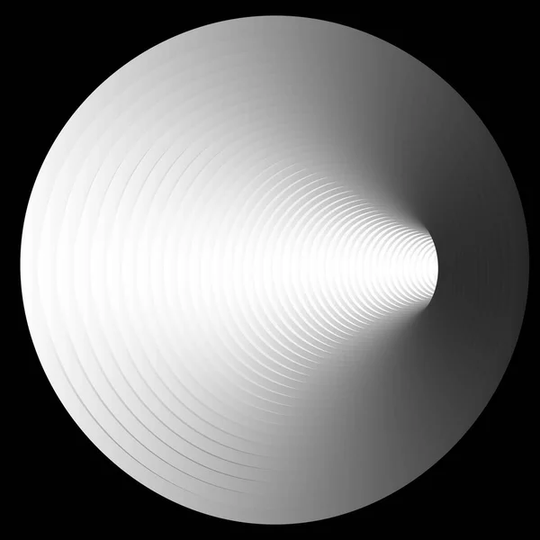 隧道或虫洞 数字线框隧道 3D隧道网格 背景摘要矢量图像 — 图库矢量图片