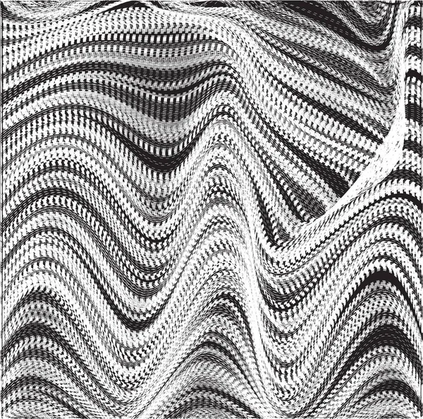 Abstraktní Lineární Barevné Pozadí Vlnitý Povrch Hrubé Textilie — Stockový vektor