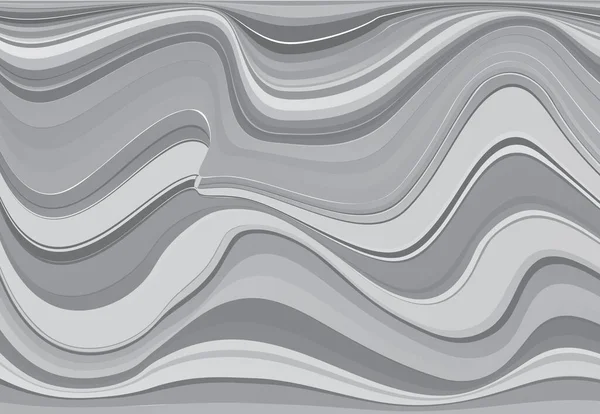 Fondo Color Lineal Abstracto Superficie Ondulada Tejido Gris — Archivo Imágenes Vectoriales