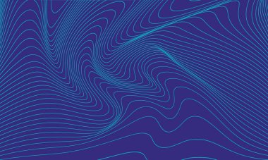 Modern dalgalı eğri soyut sunum arkaplanı. Vektör illüstrasyonu