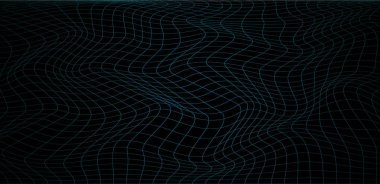 Modern dalgalı eğri soyut sunum arkaplanı. Vektör illüstrasyonu