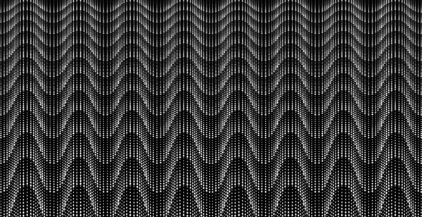 Moderne Horizontale Welle Nahtlose Kurve Abstrakte Präsentation Hintergrund — Stockvektor