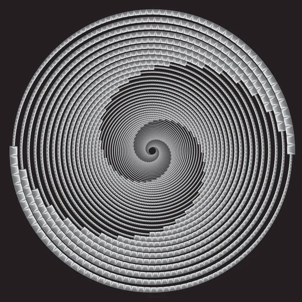 Patrón Textura Color Espiral Vectorial Semitono Punteado Stipple Dot Fondos — Vector de stock