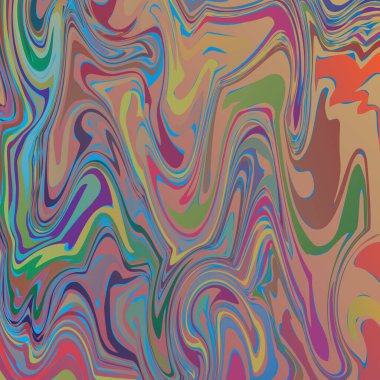 Modern dalga eğrisi soyut sunum arkaplanı. Vektör illüstrasyonu