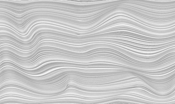 Abstrakter Linearer Grauer Hintergrund Wellige Oberfläche Aus Rauem Gewebe — Stockvektor