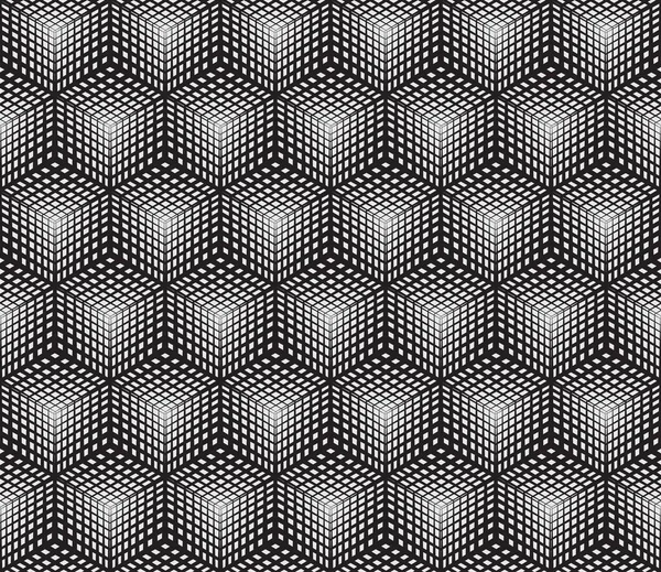 抽象的なシームレスな点線の背景 水平方向のバナー ベクトル画像 — ストックベクタ
