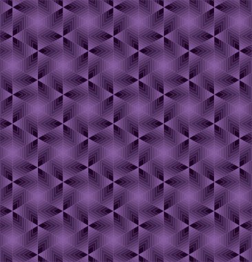 Koyu gri arka planda gri altıgenlerin kusursuz deseni. Vektör illüstrasyonu