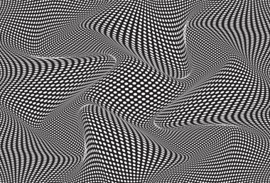 Modern dalga eğrisi soyut sunum arkaplanı. Vektör illüstrasyonu