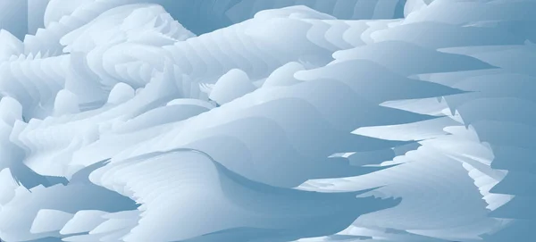 Désert Glacial Paysage Abstrait Fond Abstrait Peinture Liquide Illustration Vectorielle — Image vectorielle