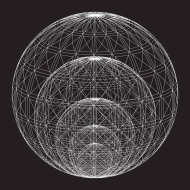 Soyut doğrusal siyah-beyaz Sarmal Arkaplan. Açık iş süsü