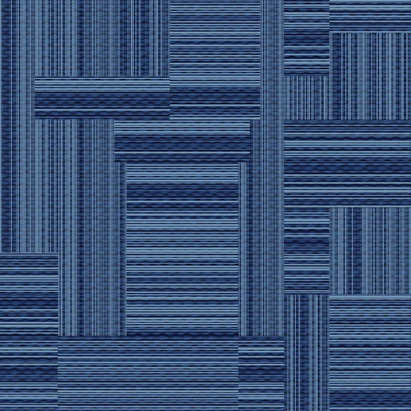 Nahtloser Linearer Blauer Hintergrund Hochgesättigt Vektorillustration — Stockvektor