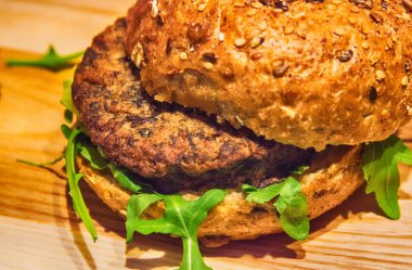 Ev yapımı Hamburger