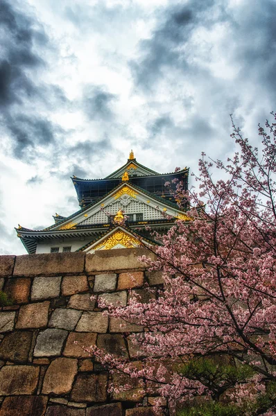 Castelo de Osaka Osaka, Japão . — Fotografia de Stock