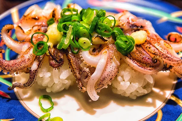 Japanse Sushi (ika) — Stockfoto