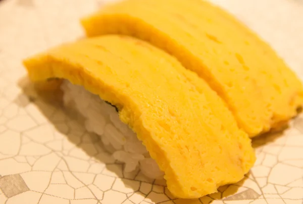 Nigiri Sushi jajko — Zdjęcie stockowe