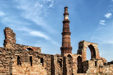 Qutub Minar, Delhi Hindistan