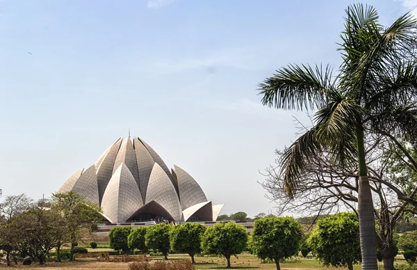 Świątynia lotosu, Delhi Indie — Zdjęcie stockowe
