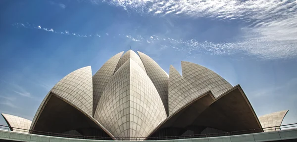 Lotus-Tempel delhi — Stockfoto