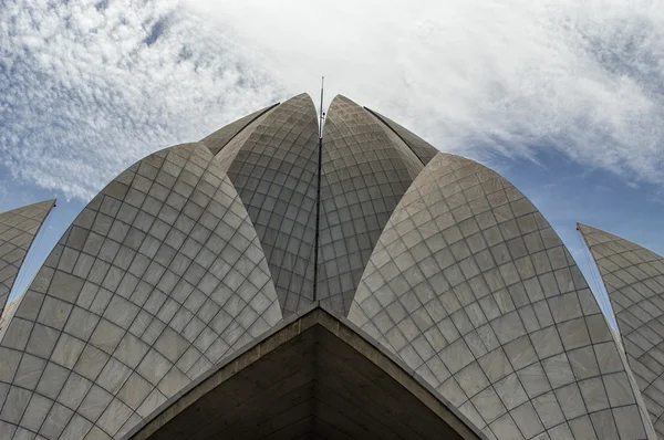 Lotus Temple Detail, Дели, Индия — стоковое фото