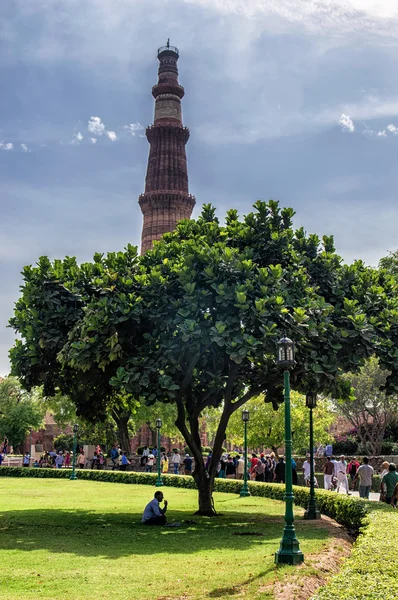 Qutub Minar Tower — Stockfoto