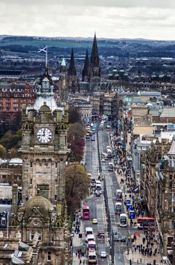 Edinburgh şehir merkezi, Princes Steet