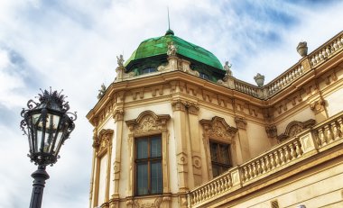 Ayrıntı, ünlü Belvedere Sarayı