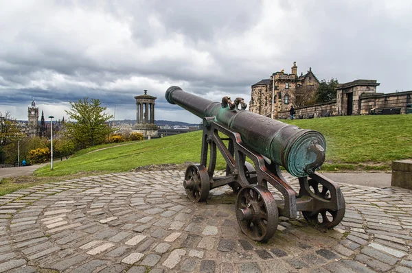 Monuments on Calton Hill — Stock Photo, Image