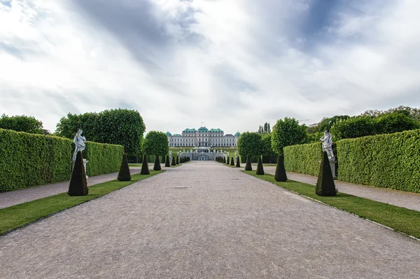 Belvedere Palace, Viena Áustria — Fotografia de Stock