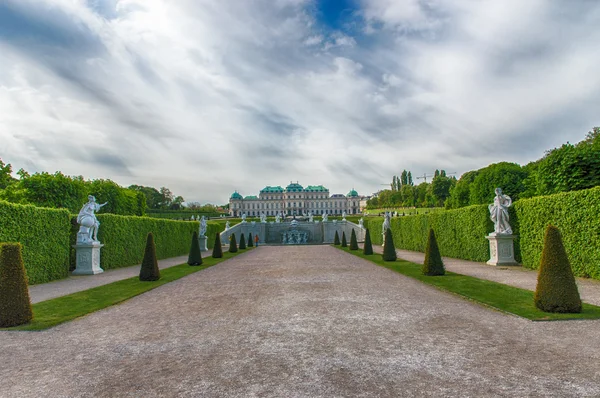 Palazzo Belvedere, Vienna Austria — Foto Stock