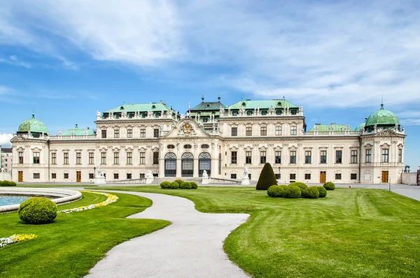 Belvedere Wiedeń, Austria — Zdjęcie stockowe