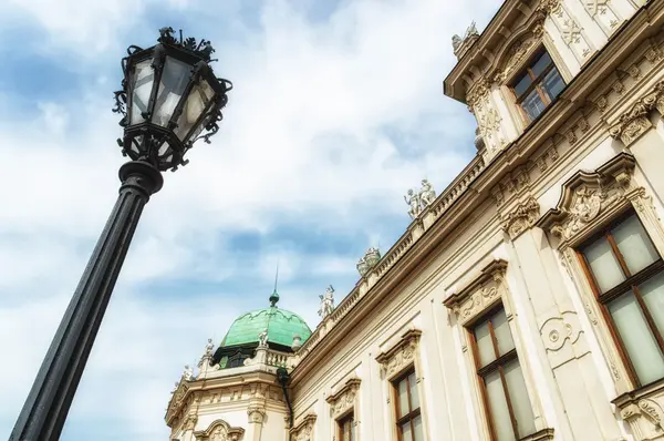 Detalle del famoso Palacio Belvedere — Foto de Stock